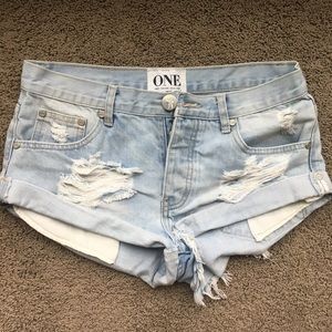 One Teaspoon Bandits Shorts